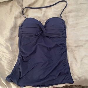 Anne Cole navy Tankini swim suit
